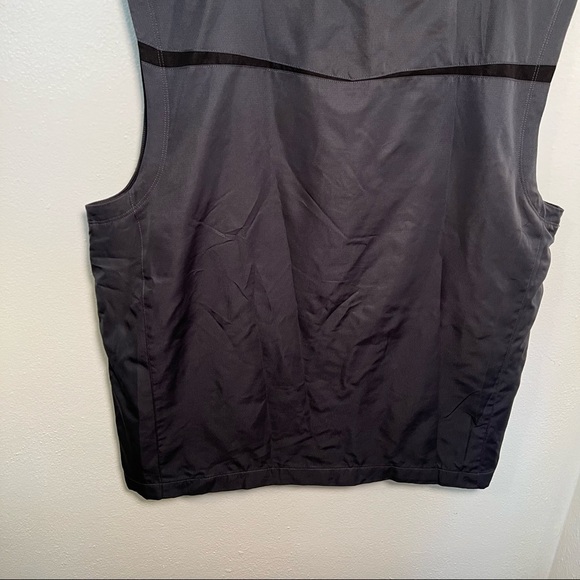 Greg Norman for Tasso Elba Outdoor Vest Dark Gray - Picture 10 of 11